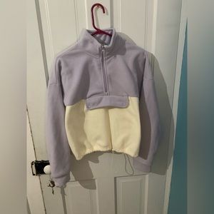 Hippie Rose fleece sweater